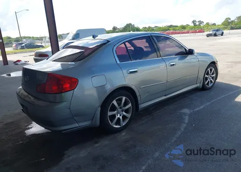 2006 Infiniti G35 from USA, damaged, VIN JNKCV51E86M516645